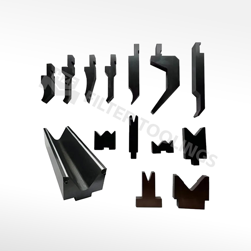 Press brake punches and dies compatible with Amada Trumpf LVD machines